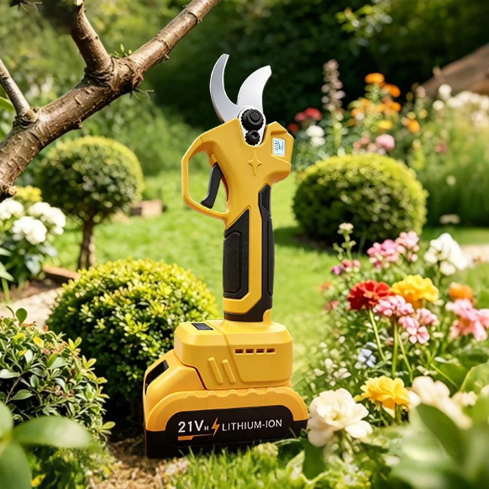 MDHL ML-505 2.8cm Cutting 21V Brushless Cordless Pruning Shears Digital Display for Garden - 1