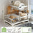 Double Layer Kitchen Dish Rack with Rotating Drainage Tray and Chopstick Holder - 2