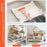Double Layer Kitchen Dish Rack with Rotating Drainage Tray and Chopstick Holder - 6