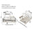 Double Layer Kitchen Dish Rack with Rotating Drainage Tray and Chopstick Holder - 7