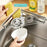 Stainless Steel Triangular Corner Sink Drain Rack Water Draining Shelf for Kitchen Sink - 4