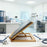 Bamboo Laptop Stand Desk Riser 4-Level Adjustable Ergonomic Foldable Reading Shelf Heat Dissipation - 3
