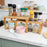 2Pcs Bamboo Kitchen Countertop Shelf Set Spice Organizer Rack Dish Storage Rack - 5