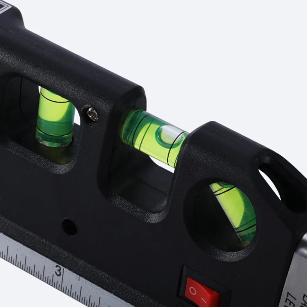 Cross / Straight Line Infrared Laser Level Multifunction Horizontal Vertical Laser Leveling Instrument Measure Tape with Tripod - 2