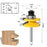 3Pcs Router Bit Set 1 / 4" Shank Woodworking Wood Cutter Groove Engraving Milling Tool - 6