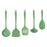 5Pcs / Set Kitchen Utensils Silicone Spatula Ladle Rice Spoon Kitchen Cooking Tools Kit (FDA Certificated, BPA Free) - 1