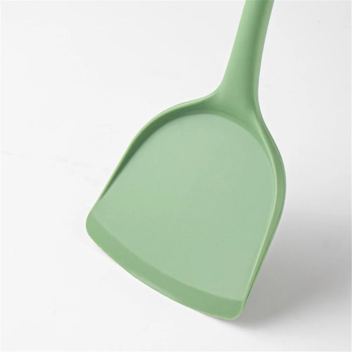 5Pcs / Set Kitchen Utensils Silicone Spatula Ladle Rice Spoon Kitchen Cooking Tools Kit (FDA Certificated, BPA Free) - 6