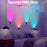 BLX-01 4Pack RGBIC LED Light Smart Wall Sconces Music Sync Home Decor Tuya WiFi Wall Lights Work with Alexa - EU Plug - 5