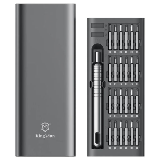 KING'SDUN KS-840117 51-in-1 Handheld Screwdriver Set with Bits Portable Metal Precision Screwdriver - 1