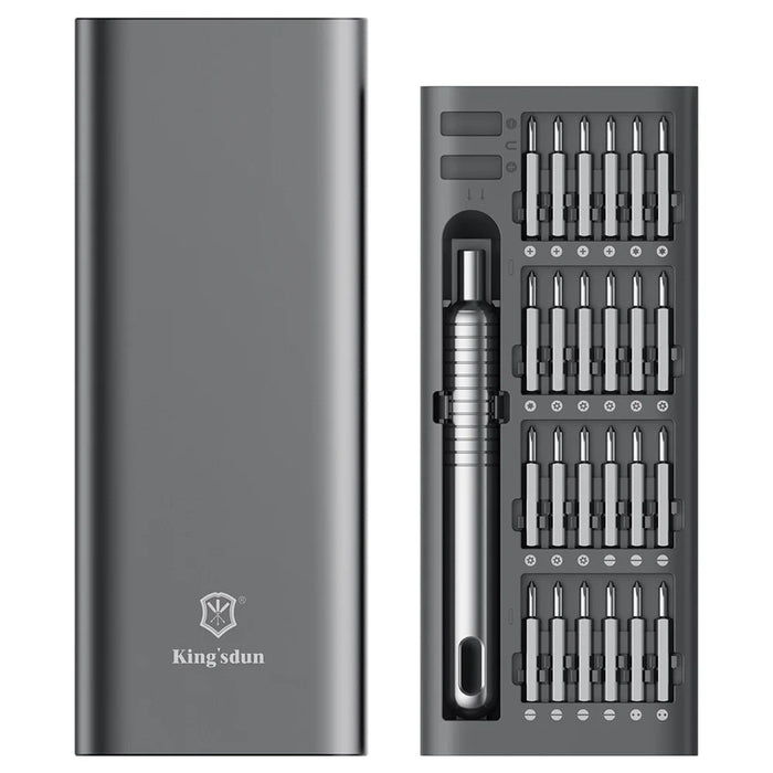 KING'SDUN KS-840117 51-in-1 Handheld Screwdriver Set with Bits Portable Metal Precision Screwdriver - 1