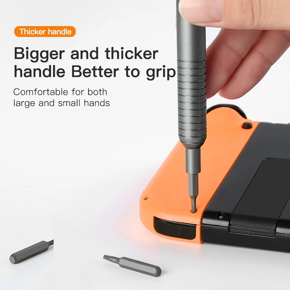 KING'SDUN KS-840117 51-in-1 Handheld Screwdriver Set with Bits Portable Metal Precision Screwdriver - 7