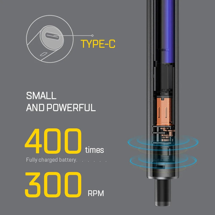 KING'SDUN KS-882038 62-in-1 Precision Repair Electric Screwdriver Set with 48 Bits Portable Handheld Screwdriver - 3