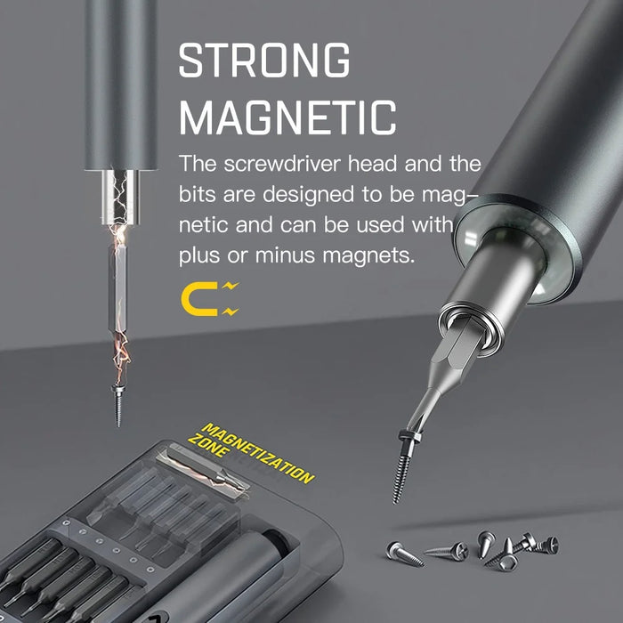 KING'SDUN KS-882038 62-in-1 Precision Repair Electric Screwdriver Set with 48 Bits Portable Handheld Screwdriver - 5