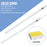1469 40cm Hand Sensing USB LED Bar Light Self-adhesive Infrared Induction Cabinet Lamp - Pure White - 3