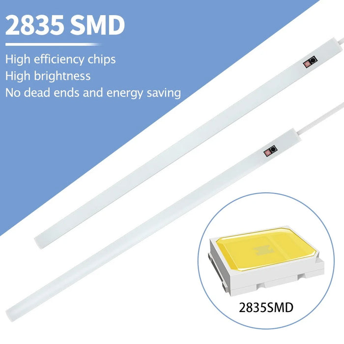 1469 40cm Hand Sensing USB LED Bar Light Self-adhesive Infrared Induction Cabinet Lamp - Pure White - 3