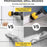 3Pcs / Set 2inch+3.5inch+4inch Power Drill Scrub Clean Brush Kit Electric Drill Replacement Brush Heads - Yellow - 3