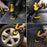 3Pcs / Set 2inch+3.5inch+4inch Power Drill Scrub Clean Brush Kit Electric Drill Replacement Brush Heads - Yellow - 5
