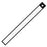 MZ-L1005 60CM Smart LED Motion Sensor Cabinet Strip Light Self-Adhesive Closet Lamp Wardrobe Lighting Night Light - Black - 1