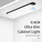 MZ-L1005 60CM Smart LED Motion Sensor Cabinet Strip Light Self-Adhesive Closet Lamp Wardrobe Lighting Night Light - Black - 3