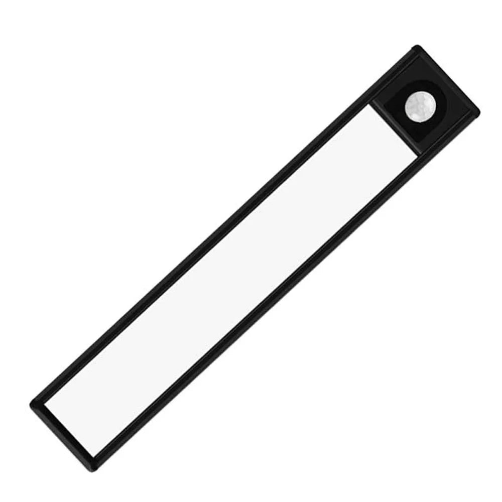 MZ-L1005 30cm Intelligent Human Sensing Ultra Thin LED Light Magnetic Suction Wardrobe Light Strip - Black - 1