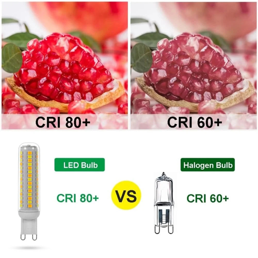 G9 Smart LED Light Bulb 550-650LM AC 220V-240V Lamp Bulb No Flicker Dimmable Lights for Home Living Room - 2