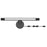 Style-B 40cm Touch Control LED Light 3 Color Temperature Dimmable USB Wall Light Bar - 1