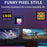 ID32 Pixel Screen Display IDM Art Cyberpunk Style Cartoon Screen Fun Time Manager Desktop Dynamic Alarm Clock - 6