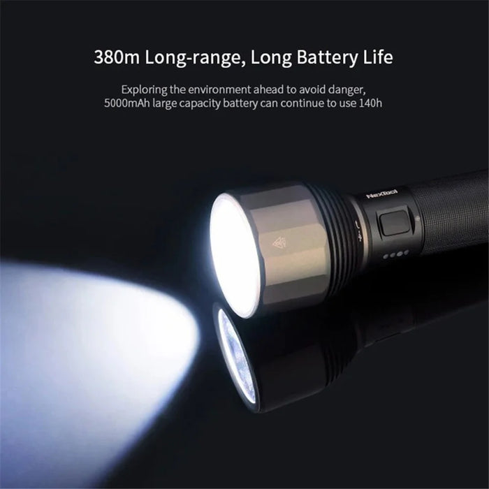 XIAOMIYOUPIN NEXTOOL Outdoor Flashlight Portable High Brightness Handheld Night Light with 5 Lighting Modes (Chinese Version) - 4