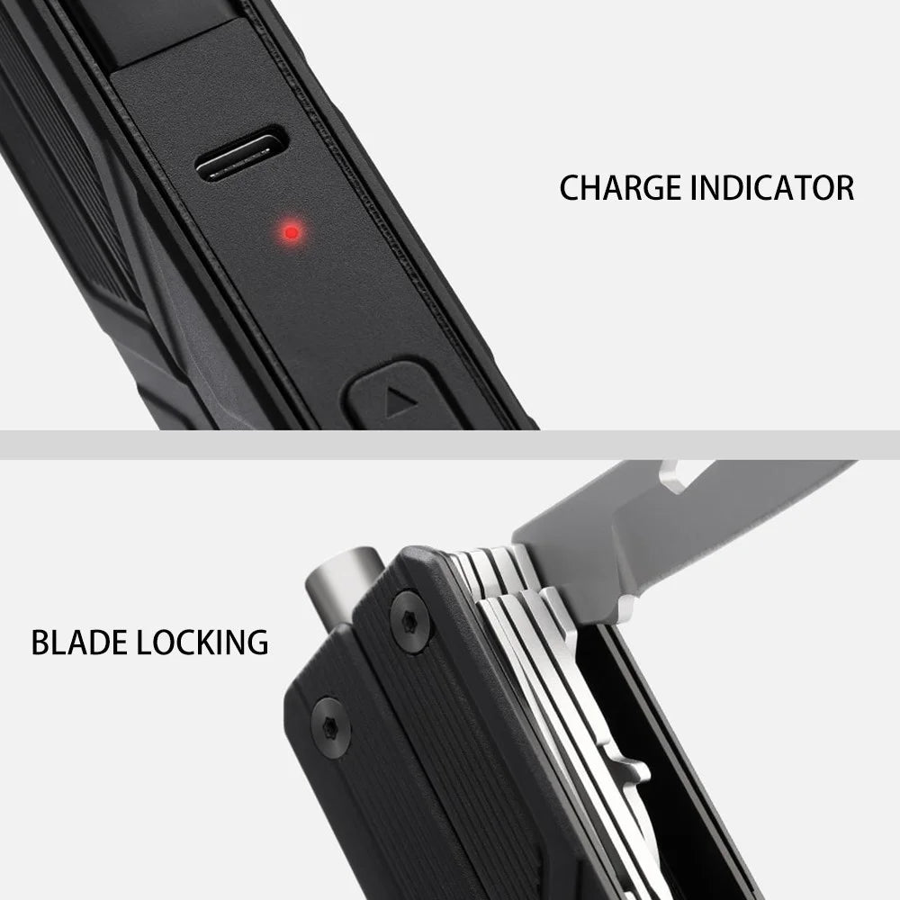 XIAOMIYOUPIN NEXTOOL Multitool Aluminum Alloy Multifunction Folding Plier Camping Survival Tools Travel Kits - 3