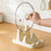 Dual Layer Pot Lid Holder Stand Cooking Spoon Rest Kitchen Utensils Rest Rack - White - 5