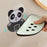 Panda Design Wall Mounted Adhesive Soap Holder Draining Soap Dish Rack - Green - 2