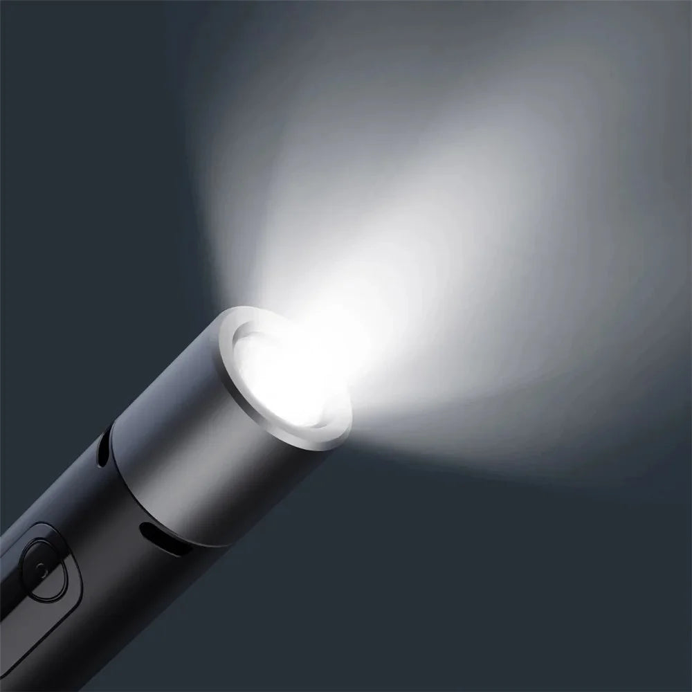 XIAOMIYOUPIN NEXTOOL NE20042 Aluminum Alloy Flashlight Camera Detector Sound Light Alarm Device - Black - 5
