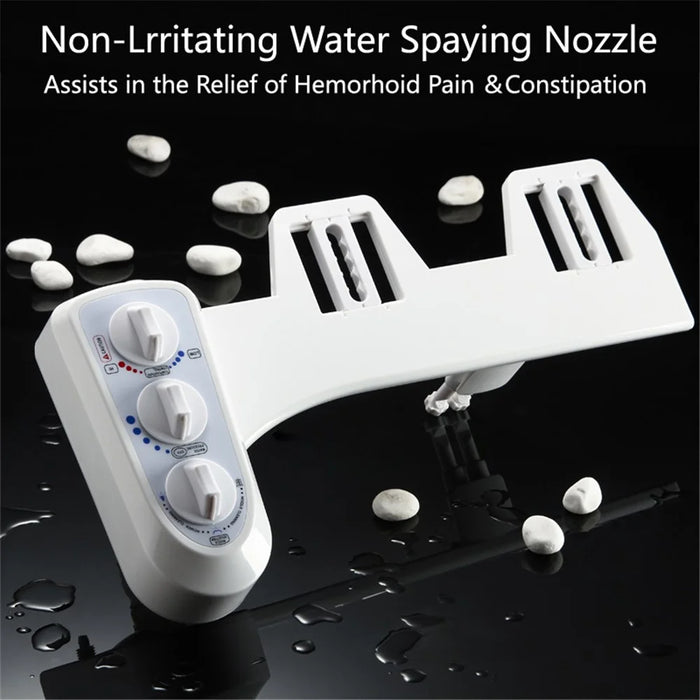 DCB-20001 Smart Toilet Bidet Simple Style Non-Electric Bidet Attachment for Toilet Seat - 4