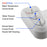 DCB-20001 Smart Toilet Bidet Simple Style Non-Electric Bidet Attachment for Toilet Seat - 5