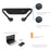 ST-8038 Flexible Hose Neck Hanging Lamp Students Eye Protection LED Reading Light - Black - 4