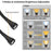 ST-8033 Dimmable LED Neck Reading Light Hands-free Neck Hanging Book Lamp - Black - 2