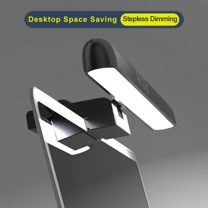 TB-30SH 18cm Computer Screen Light Eye Care Laptop USB Lamp Stepless Dimmable Hanging Light - Black - 2