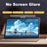 TB-30SH 18cm Computer Screen Light Eye Care Laptop USB Lamp Stepless Dimmable Hanging Light - Black - 4