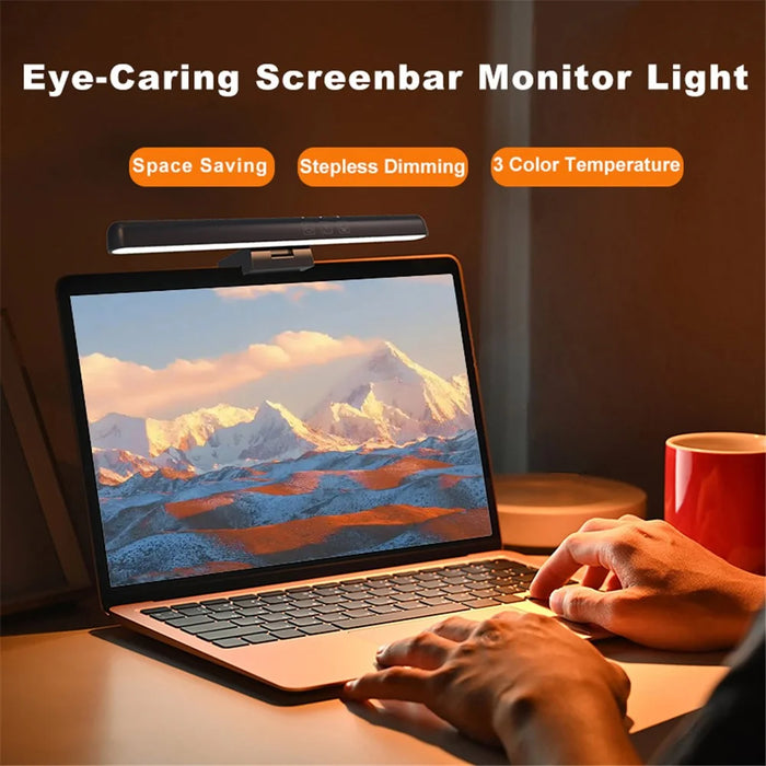 TB-30SI 25.2cm Computer Screen Stepless Dimmable Hanging Light Eye Care Laptop USB Lamp - 6