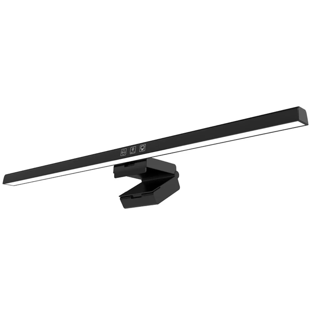 TB-3001 50cm Hanging Light Bar Timer Function Touch Control LED Lamp for Computer Monitor Screen - Black - 1