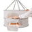 40x60CM Drying Rack 2 Layers Polyester + Steel Wire Hanging Net Food Dry Net Sweater Drying Rack - 2
