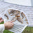 40x60CM Drying Rack 2 Layers Polyester + Steel Wire Hanging Net Food Dry Net Sweater Drying Rack - 4