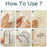 Dual Layer Foldable Storage Shelf for Clothes Hanger Wall-Mounted Clothes Hanger Holder Organizer  - Green - 7