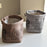 Cloth Art Planter Storage Bag Plant Pot Cover Pouch Decorative Covering Bin Sunflower Daisy Grow Bag - Grey - 4