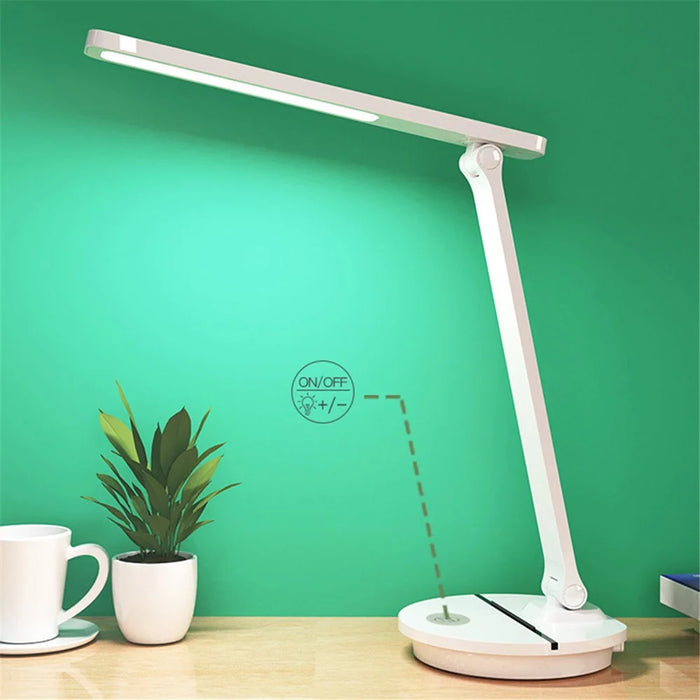 TD-620-LI Children Eye Protection Lamp with Phone Holder, Battery Powered Folding Night Light - 4