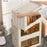 ZY-HE021 32L PP+HIPS Clear Door Folding Storage Box Home Toy Clothes Organizer - 4