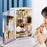 ZY-HZ011 Desktop Cosmetics Storage Box Clear Door Dustproof Makeup Products Organizer - 5