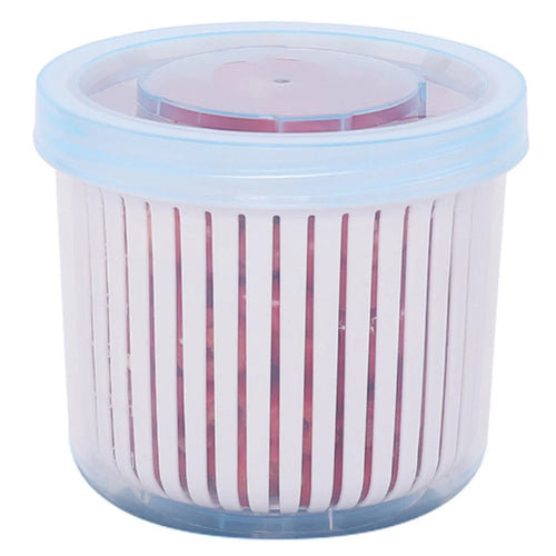 ZY-CF010 Ginger Garlic Storage Box Fridge Freshness Preservation Drain Seal Box (BPA Free, No FDA) - 1