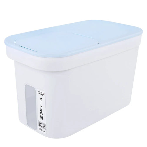 ZY-KA028 11.8L Flour Rice Storage Bucket Moisture-proof PP Rice Container (BPA-Free, without FDA Certification) - 1