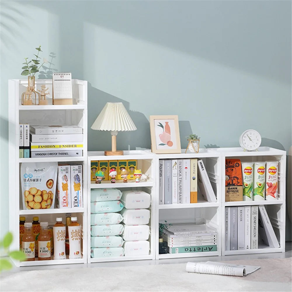 ZY-HE032 1Pc Desktop Organizer Stationery Makeup Art Crafts PP Storage Box - 3